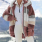 2025 new contrasting-color cotton jacket