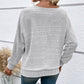 ⏰Women's Soft Solid Batwing Sleeve Pullover Long Sleeve Top
