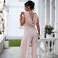 ✨Women's Floral-Embellished Sleeveless Jumpsuit