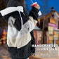 2025 new contrasting-color cotton jacket