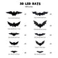 🎅Halloween 50% Off Sale🦇Halloween 3D Lighted Bats