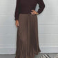 ⏳Time-limited Special⏰Women's Solid Color Long Sleeve Jumper & Pleated Bottom Dress