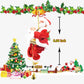 🔥Christmas Big Sale🔥Electric Chimney Climbing Santa Claus Musical Toys