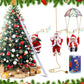 🔥Christmas Big Sale🔥Electric Chimney Climbing Santa Claus Musical Toys