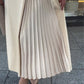 ⏳Time-limited 50% OFF⏰Round Neck Waist Ruched Hem Long Sleeve Dress