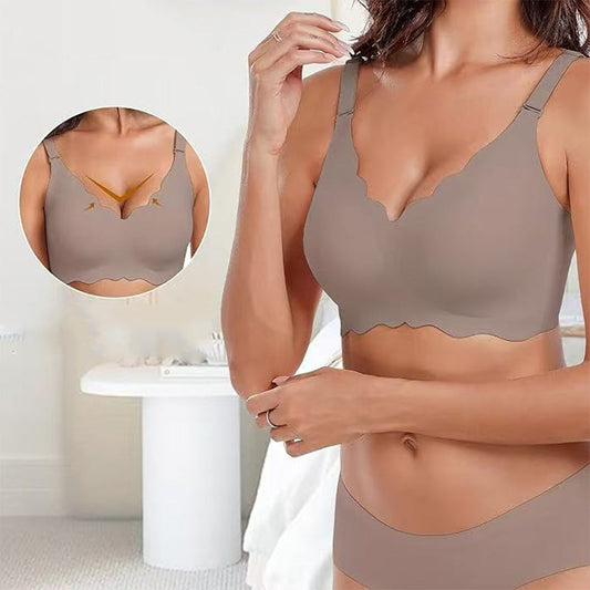 ✨1+1 free💥Deep V-neck Push-up wireless seamless bra