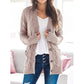 WOMEN'S AUTUMN CASUAL LONG-SLEEVE BUTTON-DOWN OPEN-FRONT CABLE-KNIT VEST (BUY 2, GET FREE SHIPPING)