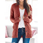 WOMEN'S AUTUMN CASUAL LONG-SLEEVE BUTTON-DOWN OPEN-FRONT CABLE-KNIT VEST (BUY 2, GET FREE SHIPPING)