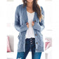 WOMEN'S AUTUMN CASUAL LONG-SLEEVE BUTTON-DOWN OPEN-FRONT CABLE-KNIT VEST (BUY 2, GET FREE SHIPPING)