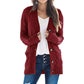WOMEN'S AUTUMN CASUAL LONG-SLEEVE BUTTON-DOWN OPEN-FRONT CABLE-KNIT VEST (BUY 2, GET FREE SHIPPING)
