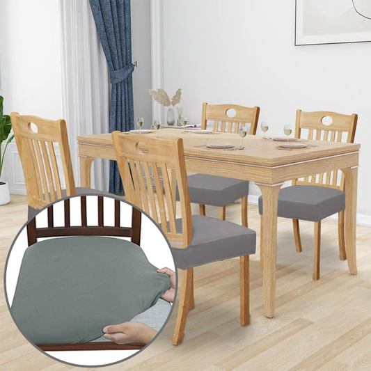 Stretchy Waterproof Chair Covers (1 Set of 4)