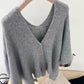 Women's Elegant Knit Cardigan Cape