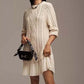 Women's Cable-Knit Mini Sweater Dress