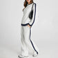 🔥New Arrival 50% Off-Women's Color-Block Sweatshirt & Wide-Leg Lounge Pants Set
