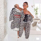 🐆 Women's Chic Leopard Print Co-ord Set – Versatile for Daily & Party Looks