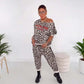 🐆 Women's Chic Leopard Print Co-ord Set – Versatile for Daily & Party Looks