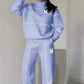 Casual Line Sweatshirt 2-Piece Set